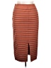 Unbranded Stripes Brown Casual Skirt Size XXL - photo 2