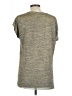 Dantelle Metallic Silver Short Sleeve Top Size L - photo 2