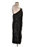 Crystal Doll 100% Polyester Stars Black Cocktail Dress Size 11 - photo 4
