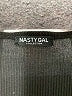 Nasty Gal Inc. 100% Polyester Black Bodysuit Size 10 - photo 3