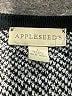 Appleseeds Tweed Gray Silver Cardigan Size L - photo 7
