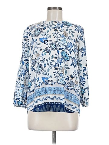 Fourteenth Place 3/4 Sleeve Blouse (view 1)