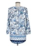 Fourteenth Place Blue 3/4 Sleeve Blouse Size M - photo 2