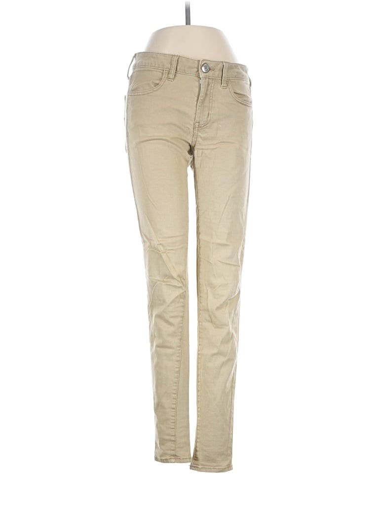Pre-owned American Eagle Outfitters Jeans In Tan