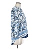 Fourteenth Place Blue 3/4 Sleeve Blouse Size M - photo 4