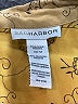 Sag Harbor 100% Polyester Paisley Tan Long Sleeve Blouse Size M - photo 7