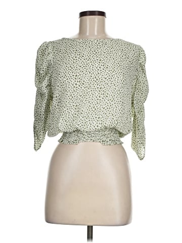 Paper Crane 3/4 Sleeve Blouse (view 1)