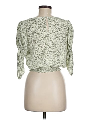 Paper Crane 3/4 Sleeve Blouse (view 2)