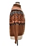 Grace + Karma Argyle Brown Pullover Sweater Size XL - photo 4