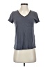 Pink Rose Gray Short Sleeve Top Size S - photo 1