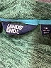 Lands' End 100% Polyester Green Turtleneck Sweater Size 1X - photo 7