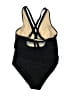Unbranded Graphic Black One Piece Swimsuit Size 0X - photo 2
