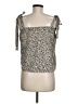 Pink Lily 100% Polyester Ivory Sleeveless Blouse Size M - photo 2