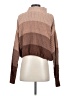 My Michelle 100% Polyester Color Block Brown Turtleneck Sweater Size S - photo 2