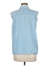 Assorted Brands Blue Sleeveless Button-Down Shirt Size M (estimated) - photo 2