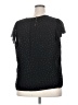 Daniel Rainn Black Short Sleeve Top Size XXL - photo 2