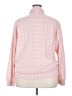 Alfred Dunner Checkered-gingham Pink Long Sleeve Button-Down Shirt Size 18W - photo 2