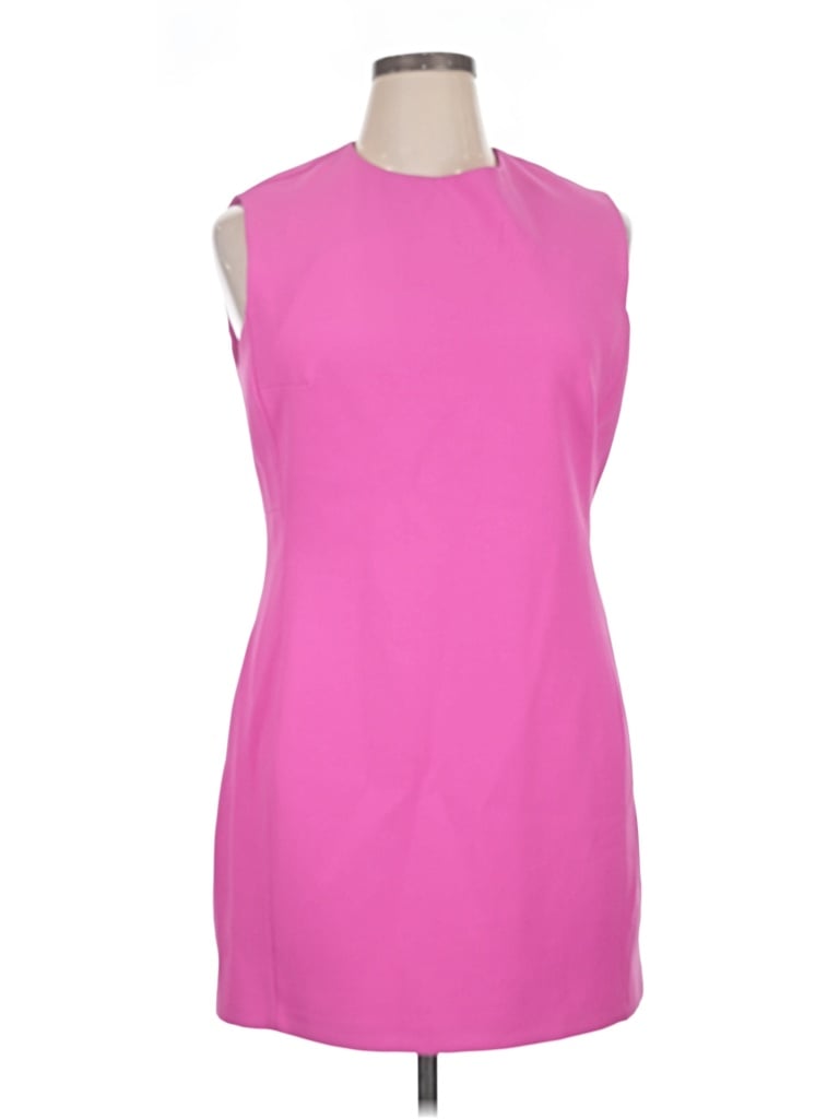 Pre-owned Zara Casual Dress In Pink