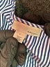 Halogen Stripes Blue Short Sleeve Blouse Size L - photo 7