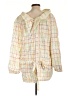 Unbranded Plaid White Raincoat Size L (estimated) - photo 2