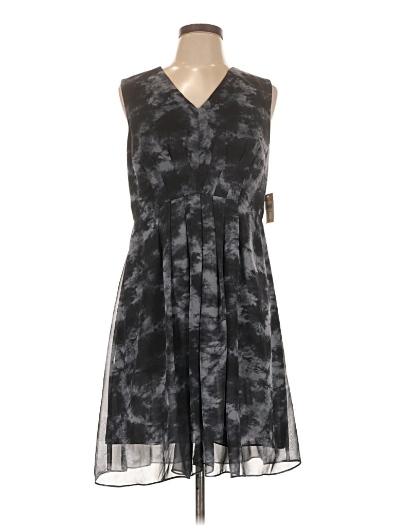 Pre-owned Coldwater Creek Casual Dress In Gray