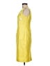 Kasper 100% Polyester Yellow Cocktail Dress Size M - photo 5
