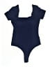 Klassy Network Solid Blue One Piece Swimsuit Size L - photo 1