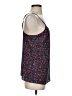 J.Crew Factory Store 100% Polyester Floral Blue Sleeveless Top Size 2 - photo 4