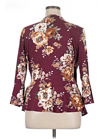 By & By 3/4 Sleeve Blouse (view 2)