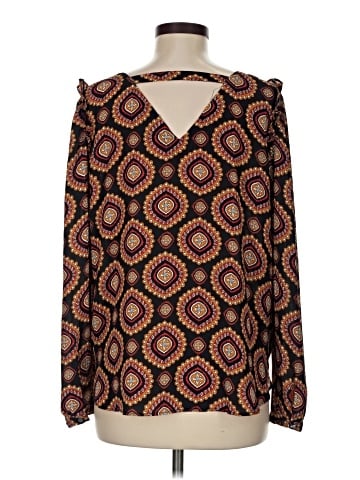 Ann Taylor LOFT Long Sleeve Blouse (view 2)