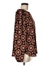 Ann Taylor LOFT 100% Polyester Brown Long Sleeve Blouse Size M - photo 4