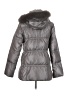 Mason Grey Solid Gray Snow Jacket Size 2 - photo 2