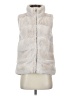 Dylan 100% Polyester Ivory Faux Fur Vest Size XS - photo 1