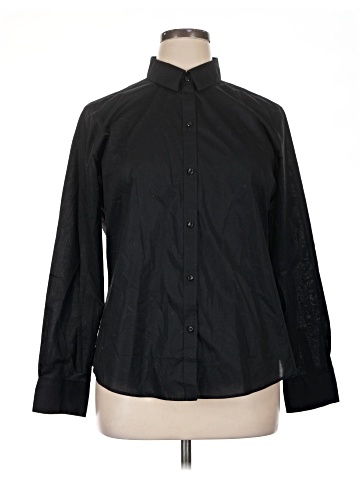 Liz Claiborne Long Sleeve Button-Down Shirt (view 1)