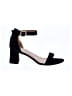 Unbranded 100% Leather Black Sandals Size EU 42 - photo 1