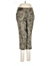 Westbound Paisley Gray Green Khakis Size 6 (petite) - photo 1