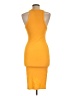 Zara Solid Orange Cocktail Dress Size L - photo 2