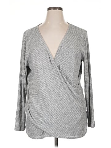 a.n.a. A New Approach Long Sleeve Top (view 1)