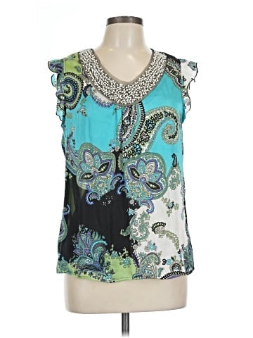 Signature by Larry Levine Sleeveless Blouse (view 1)