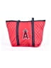 Assorted Brands Argyle Red Tote One size - photo 1