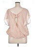 Torrid Pink Short Sleeve Blouse Size 1X Plus (1) - photo 2