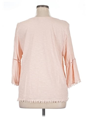 Style&Co 3/4 Sleeve T-Shirt (view 2)