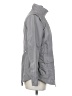 Express 100% Polyester Solid Gray Raincoat Size XS - photo 4