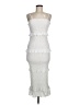 Shein 100% Polyester White Cocktail Dress Size 6 - photo 1