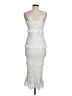 Shein 100% Polyester White Cocktail Dress Size 6 - photo 2