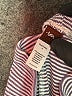 Tea Stripes Gray Active Pants Size 4 - photo 3