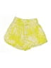 Torrid Tropical Yellow Shorts Size Lg Plus (0) - photo 2