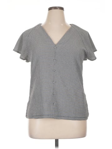 Ann Taylor Factory Short Sleeve Top (view 1)