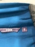 Code 100% Polyester Blue Long Sleeve Blouse Size 12 - photo 7