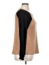 Suzanne Betro Color Block Tan Pullover Sweater Size XL - photo 4